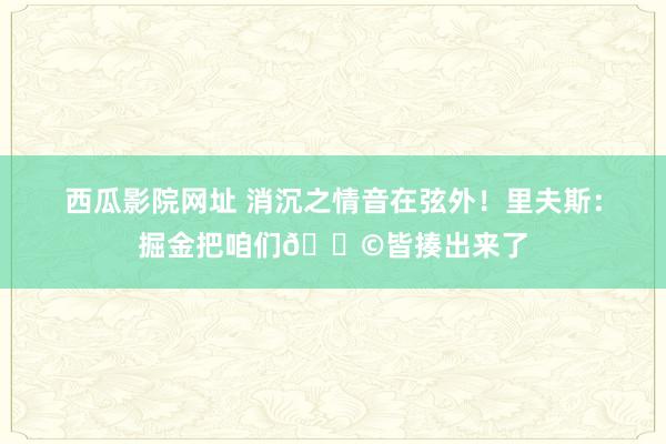 西瓜影院网址 消沉之情音在弦外！里夫斯：掘金把咱们💩皆揍出来了